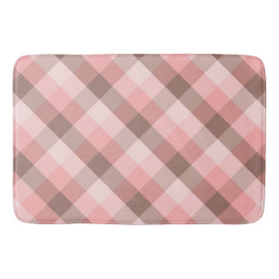 Plaid Bath Mat