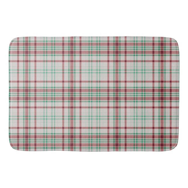 Plaid Bath Mat (Front)