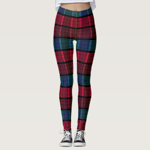 Plaid, beautiful plaid, multicolored plaid ,tartan leggings