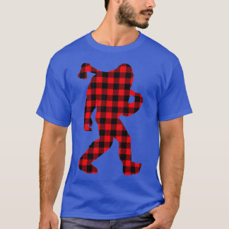 Plaid Bigfoot T-Shirt