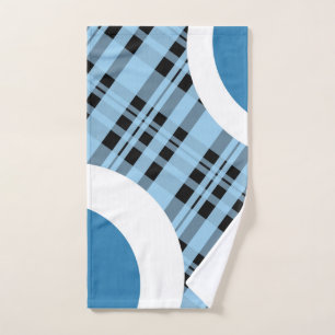 Plaid bleu