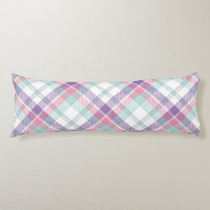 Plaid Body Pillow