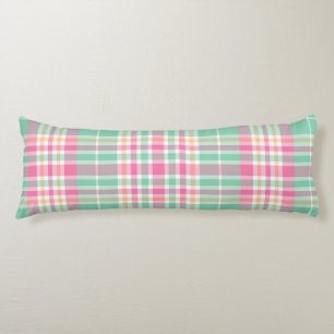 Plaid Body Pillow