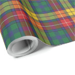 Plaid Buchanan Clan Pattern Holidays Tartan Wrapping Paper<br><div class="desc">Cute traditional tartan pattern Clan Buchanan plaid wrapping paper for your presents and all occasions gift wrapping</div>