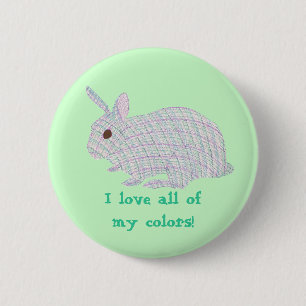 Plaid Bunny, I love all of my colours, buttons