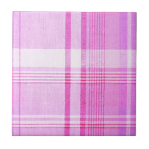 Plaid Ceramic Tile