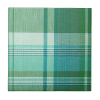 Plaid Ceramic Tile