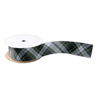 Plaid Clan Gordon Green White Black Check Tartan