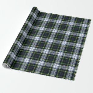 Plaid Clan Gordon Rustic Tartan Wrapping Paper