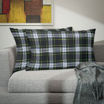 Plaid Clan Gordon Tartan Green White Check Accent Pillow<br><div class="desc">Add a classic and traditional touch to your great latest decor with this plaid Clan Gordon tartan white green purple check Accent pillow. Makes a great housewarming gift or as a treat to yourself. Match it with your latest decor while maintaining a great family tradition. Combine your new Accent pillow...</div>