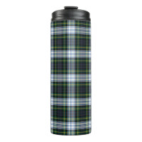 Plaid Clan Gordon White Green Check Tartan