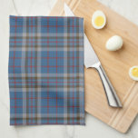 Plaid Clan Thompson Grey Blue Check Tartan Kitchen Towel<br><div class="desc">Add a classic and traditional touch to your kitchen accessories with this plaid Clan Thompson tartan grey blue check kitchen towel. Makes a great gift for any tartan plaid lover or as a treat. Match this kitchen towel with your latest indoor decor while maintaining a great family tradition or combine...</div>