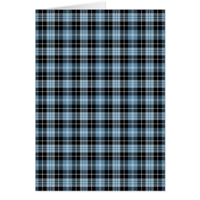 Plaid de tartan de famille de Clark (Devant)