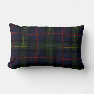 Plaid Elegant Rustic Classic Malcolm Tartan Lumbar Pillow