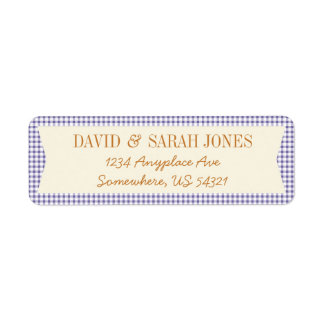 Plaid En vichy Vérifier Motif Fabric Crafts Étique