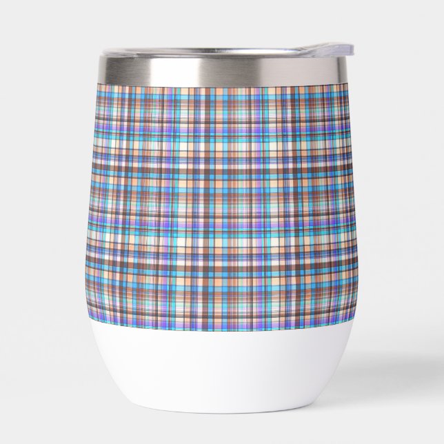 Plaid Fabric Chequered Print Pattern-57688 (Left)