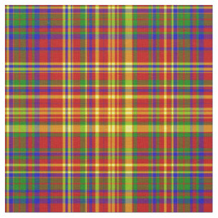 Plaid Fabric-Primary Colors 35 Fabric