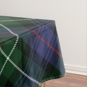 Plaid Family Holidays Rustic Clan MacKenzie Tartan Tablecloth