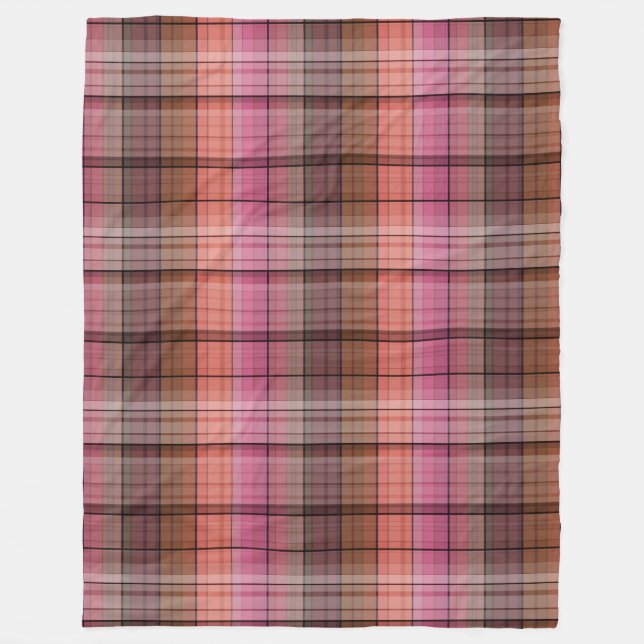 Plaid Fleece Blanket (Front)