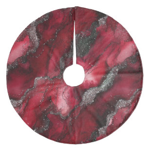Plaid Fleece Tree Skirt