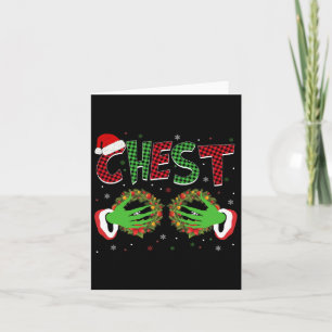 Plaid Funny Couples Christmas Pyjamas Xmas Men Wom Card