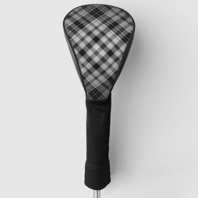 Plaid Golf Head Cover (Front)