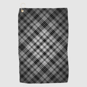 Plaid Golf Towel