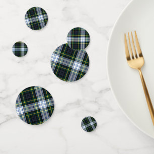 Plaid Gordon Tartan Check Wedding Confetti
