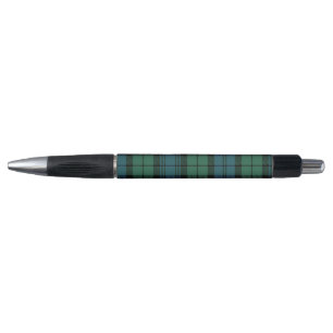 Plaid Green Rustic Campbell Tartan Pen