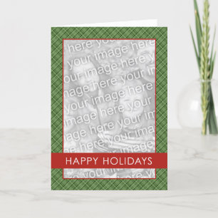 Plaid Holdiay Template