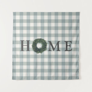 Plaid HOME Farmhouse Gingham Country Stylish Tapestry