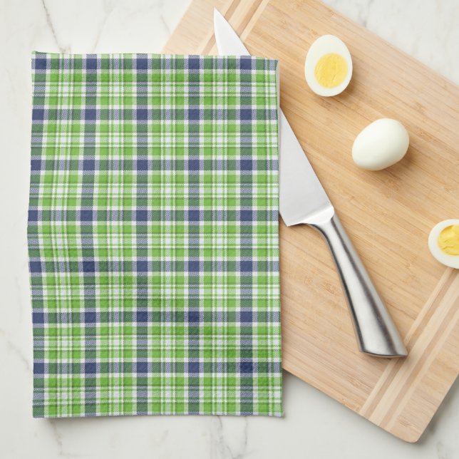 Plaid Kitchen Towel (Quarter Fold)