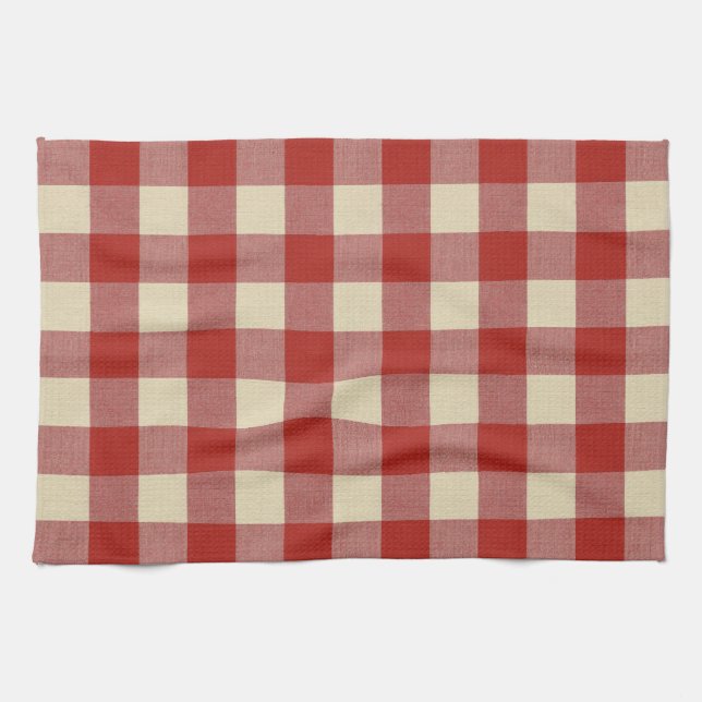 Plaid Kitchen Towel (Horizontal)