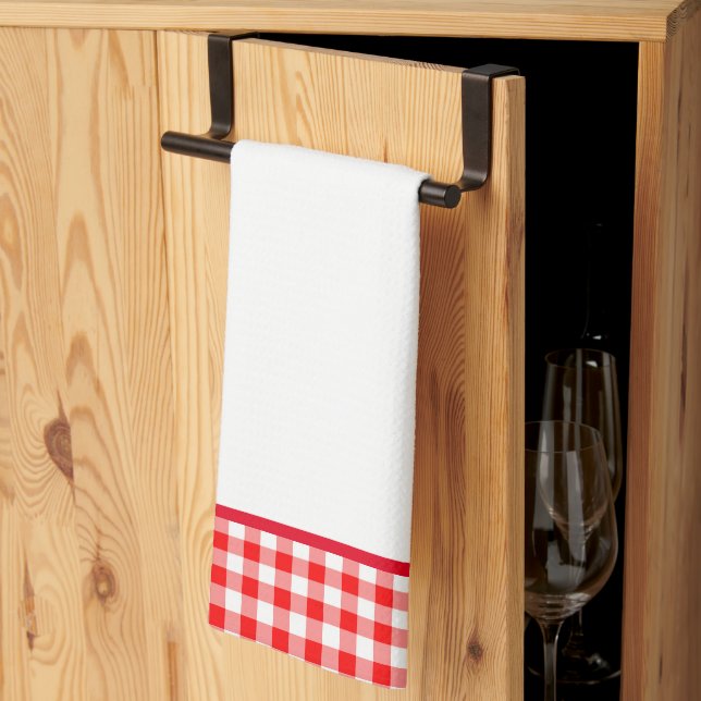 Plaid Kitchen Towel (Thirds Fold)