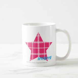Plaid Magenta 3 Coffee Mug