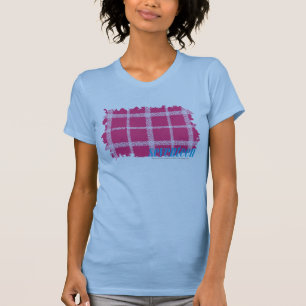Plaid Magenta 4 T-Shirt