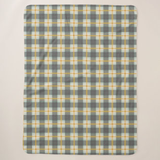 plaid mana kernow sherpa blanket