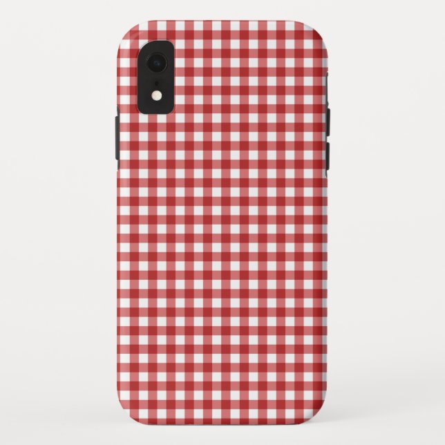 Plaid Minimalist Christmas  Case-Mate iPhone Case (Back)