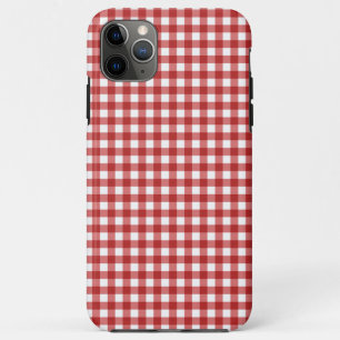 Plaid Minimalist Christmas iPhone 11 Pro Max Case