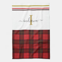 Plaid Monogram Elegant Clan Wallace Tartan