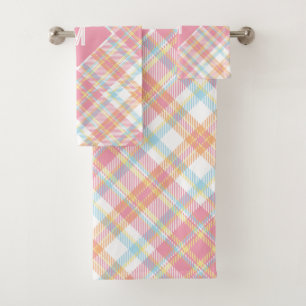 Plaid Monogramme personnalisé / Motif Tartan