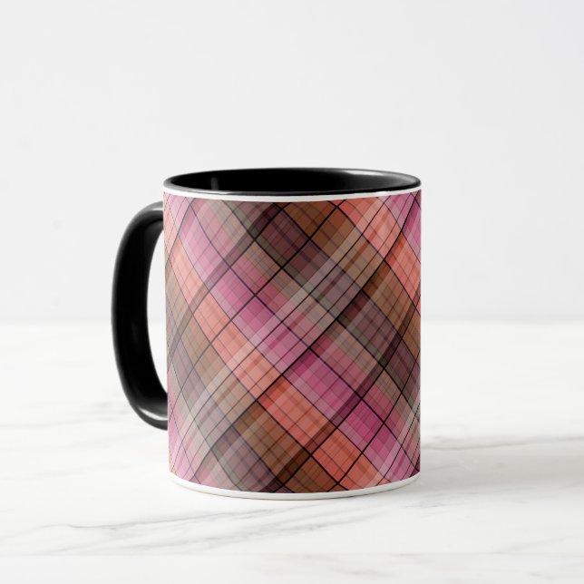 Plaid Mug (Front Left)