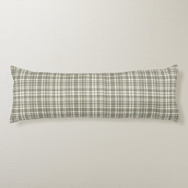 Plaid No. 67 Body Pillow (Front)
