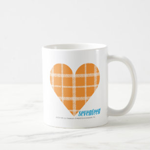 Plaid Orange 4 Coffee Mug