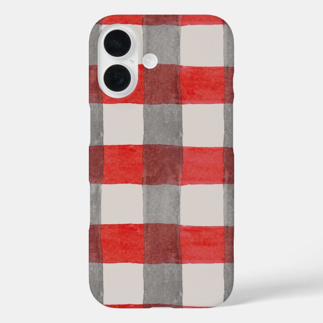Plaid Pattern Case-Mate iPhone Case (Back)