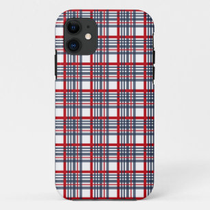 Plaid pattern iPhone 11 case