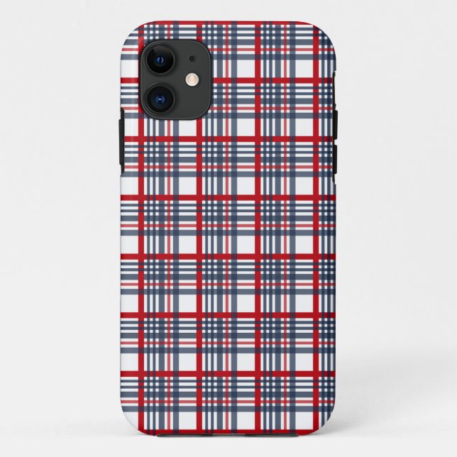 Plaid pattern Case-Mate iPhone case (Back)