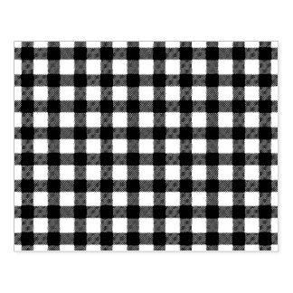 Plaid pattern Christmas Rubber Stamp