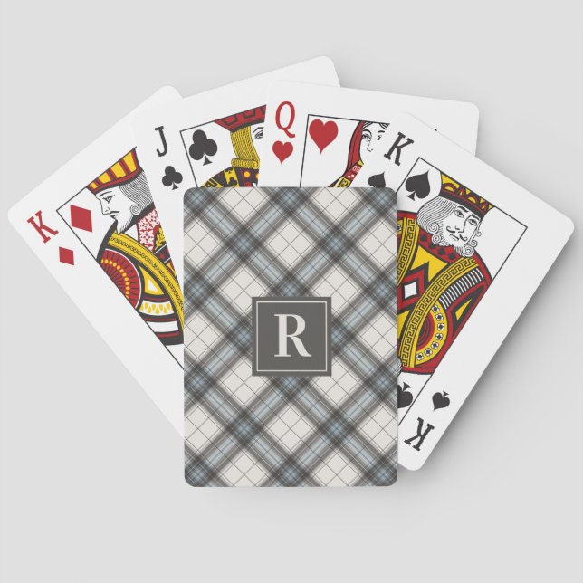 Plaid Pattern Playing Cards (Back)