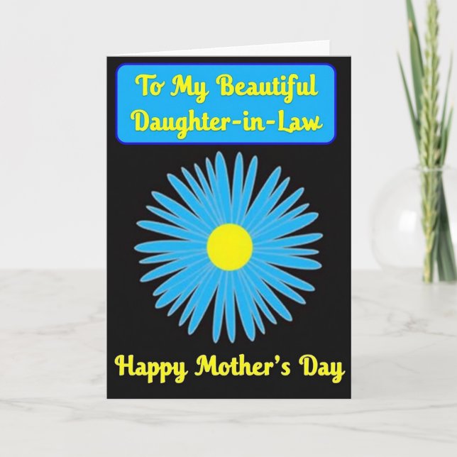 Plaid Petals Celebration Card (Front)